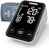 Vimmk Blutdruckmessgerät Oberarm Digital Messgerät Bluthochdruck LED Display, Arrhythmie-Erkennung...