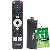 [ Test SEHR GUT, Note 1.1 *] OCTAGON Spirit Nano 4K UHD Android TV Stick + DVBSHOP HDMI Adapter,...