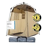 LUMALAND Premium Duschzelt | Toilettenzelt für Indoor & Outdoor | Mobiles Umkleidezelt & Lagerzelt...