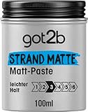 got2b Strand Matte Matt-Paste (100 ml), Styling Paste für matte Surfer Looks, zum Strubbeln,...