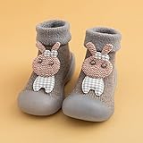 MEITOUNAO Babyschuhe rutschfeste Sohle, Kinder Anti Rutsch Socken Schuhe 6-12monate Mädchen...