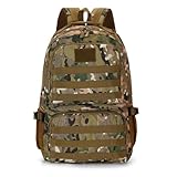 CINGHI LUSSO Militär-Rucksack, taktisch, MOLLE-Patches, Schulrucksack, Umhängetasche, für...