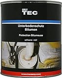AutoK Unterbodenschutz - Unterbodenschutz Bitumen Streichlack, 2500 g, schwarz - Schutz vor...