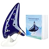 Ohuhu Zelda Ocarina, 12-Loch-Okarina von the Legend of Zelda, Zelda Alto C Triforce Link-Cosplay...