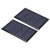 Mini-Solarpanel, 80x50mm Sonnenkollektor mit hoher Effizienz für Outdoor-Aktivitäten
