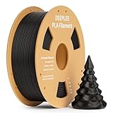 DEEPLEE PLA Filament 1.75mm, 3D Drucker Filament 1kg (2,2lbs), Maßgenauigkeit +/- 0,02 mm, Filament...