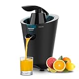 Cecotec Elektrischer Zitruspressen EssentialVita PowerFresh 1000 Black, Leistung 1000 W,...