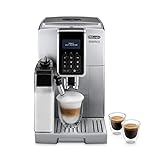 De'Longhi Dinamica ECAM 350.75.S Kaffeevollautomat mit Milchsystem, Cappuccino und Espresso und auf...