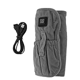 Kikumi USB -Rückenheizkissen Elektrisch Erhitzte Rückenwickel Tragbare Weiche Taillenheizkissen...