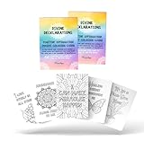 Pauseology Divine Decklarations Affirmation Malkarten, Achtsamkeit und Positivität durch kreativen...