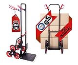 PROREGAL Klappbarer Profi-Treppensteiger Taurus 150kg TÜV Zertifiziert pannensichere...