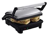 Russell Hobbs Kontaktgrill [3-in-1: Tischgrill - geöffnete Grillplatten | Panini & Sandwich Maker |...