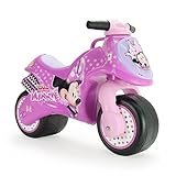 INJUSA - Moto Laufrad Neox Minnie Mouse, Ride on für Kinder von 18 bis 36 Monaten, mit breite...