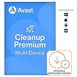 Avast Cleanup Premium 2024 - Junk-Dateien entfernen und das System beschleunigen - für Windows,...