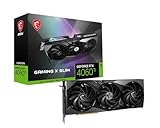 MSI GeForce RTX 4060 Ti Gaming X Slim 16G Grafikkarte - NVIDIA RTX 4060 Ti, 16GB GDDR6 Speicher,...