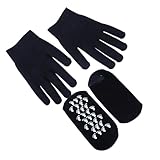 OATIPHO 4 Stück Feuchtigkeitsspendendes Gel Handschuh und Socken Set für Trockene Haut Spa...