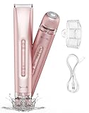 Lady Shaver Gesichtshaarentferner für Frauen 2 in 1 Eletctric Rasierer Schmerzloser Haarentferner...