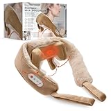 SHARPER IMAGE - Kabelloses Mini Nackenmassagegerät Luxe - Schulter- und Nackenmassage - Wie echte...
