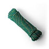 SNURO Polypropylen Seil (8mm, 20M) - Seil mit starkem PP Kernmaterial für hohe Stabilität -...