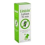 Linicin Lotion 15 min, mit Läusekamm, beseitigt Kopfläuse und Nissen, 100 ml