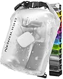 Nordlight Dry Bag 5L Wasserdichter Beutel - (Transparent) Wasserdichter Packsack Mit Roll Top...