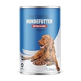 by Amazon Dosen-Hundenassfutter, Rind in Sauce , 1.24kg (1er-Pack)