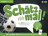 Schätz mal! Fußball Edition: Das Quiz mit Lach- und Staungarantie I Ab 10 Jahre I 2-8 Spieler I...