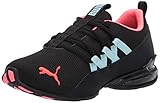 PUMA Damen Riaze Prowl Laufschuh, Black-Ignite pink-aquamarin, 41 EU