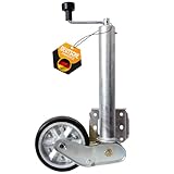 The Drive | Anhänger Stützrad 500KG | vollautomatik | Ø 60mm Rohr mit Anbauflansch | Schwerlast...