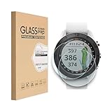 HYGMOCC Displayschutzfolie für Garmin Approach S40 S60 Premium GPS Golf Watch Panzerglasfolie, 9H...