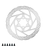 Fahrrad Bremsscheibe, JANDH Scheibenbremse Fahrrad, 1CR13 Edelstahl Bremsscheiben, 160 mm Fahrrad...