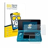 BROTECT Entspiegelungs Schutzglas für Nintendo 3DS Schutzfolie Panzer Folie Glas Matt [Extrem...