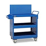 Werkzeugkoffer Werkzeugwagen Rollwagen mit Schublade, Schwerlastschrank, Industrie-Servicewagen mit...