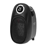 ADLER Ceramic Fan Heater, Max Power 3000W, Robustes Metallgehäuse, grau