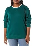 Amazon Essentials Damen Sweatshirt aus French-Terry-Fleece mit Rundhalsausschnitt (Erhältlich in...