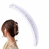 Bananen-Haarspange, Vintage-Bananen-Haarspange, Halbmond-Clips, Pferdeschwanz-Clips,...