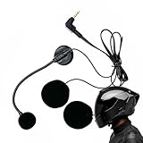 Generisch Motorrad Headset - Motorrad Headsets Für Helme - Modulare Freisprechanlage Kopfhörer Set...