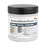 Ideen mit Herz Beton-Effekt-Paste | Betonfarbe | ideal zum Gestalten von Beton-Optik | 250ml