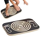 Schrägbrett zum Dehnen der Waden, Balance-Block aus Holz – Fitnessgerät mit Neigung für...