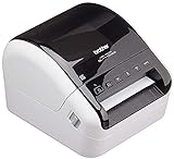 Brother QL-1110NWB Etikettendrucker (Schnittstellen: USB, WLAN, LAN, Bluetooth, geeignet für breite...