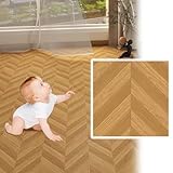 pvc bodenbelag selbstklebend 0,08 Zoll dicke, selbstklebende Bodenfliesen mit Holzmaserung aus PVC...