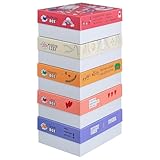 FALKEN Original 5er Pack StoryBoxen sortiert. 120 mm hoch DIN A4+ Made in Germany. Geschenkbox mit...