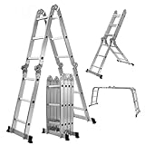 𝐂𝐑𝐀𝐅𝐓𝐅𝐔𝐋𝐋 Aluminium Mehrzweckleiter CF-104A | 𝟑 𝐉𝐀𝐇𝐑𝐄...