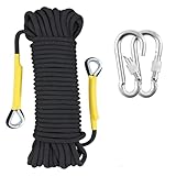 Gangying Kletterseil 8mm Statisches Kletterseil Outdoor Seil Feuerrettungs-Fallschirm-Seil Geflecht...