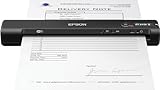 Epson WorkForce ES-60W mobiler Dokumentenscanner (Scanner, DIN A4, integrierter Akki, 600dpi, WiFi,...