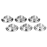 WMF Eierbecher Set 6 Stück, Eierbecher Edelstahl stapelbar, spülmaschinengeeignet, Cromargan...