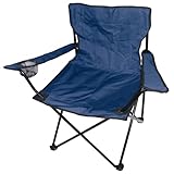 Anglersessel Campingstuhl Faltstuhl Anglerstuhl Regiestuhl mit Getränkehalter und Tasche, Farben...