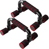 Liegestützstangen Gym-Übungsgeräte Fitness 1 Paar Liegestützgriffe mit gepolstertem...
