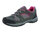 Brütting Fresno Damen Trekking- & Wanderhalbschuhe, Anthrazit/ Pink, 39 EU