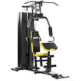 Dione HG3 - Fitnessstation - Multi-Gym - Krafstation - Mit 45 kg Gewichte - Erweiterbar auf 100 kg -...